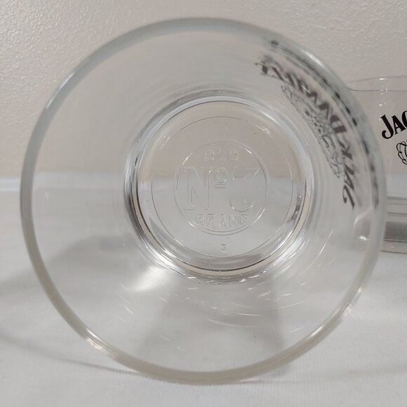 Like New Set of 4 Weighted Official Jack Daniel's Whiskey Rocks Lowball Glass - Picture 8 of 8